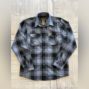 Men’s Medium Dixxon Flannel Shirt Adamantium Edition